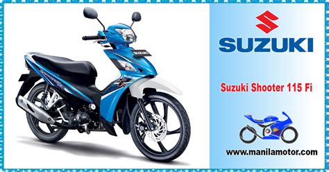 suzuki shooter price|Suzuki Shooter 115 Fi Standard Version.